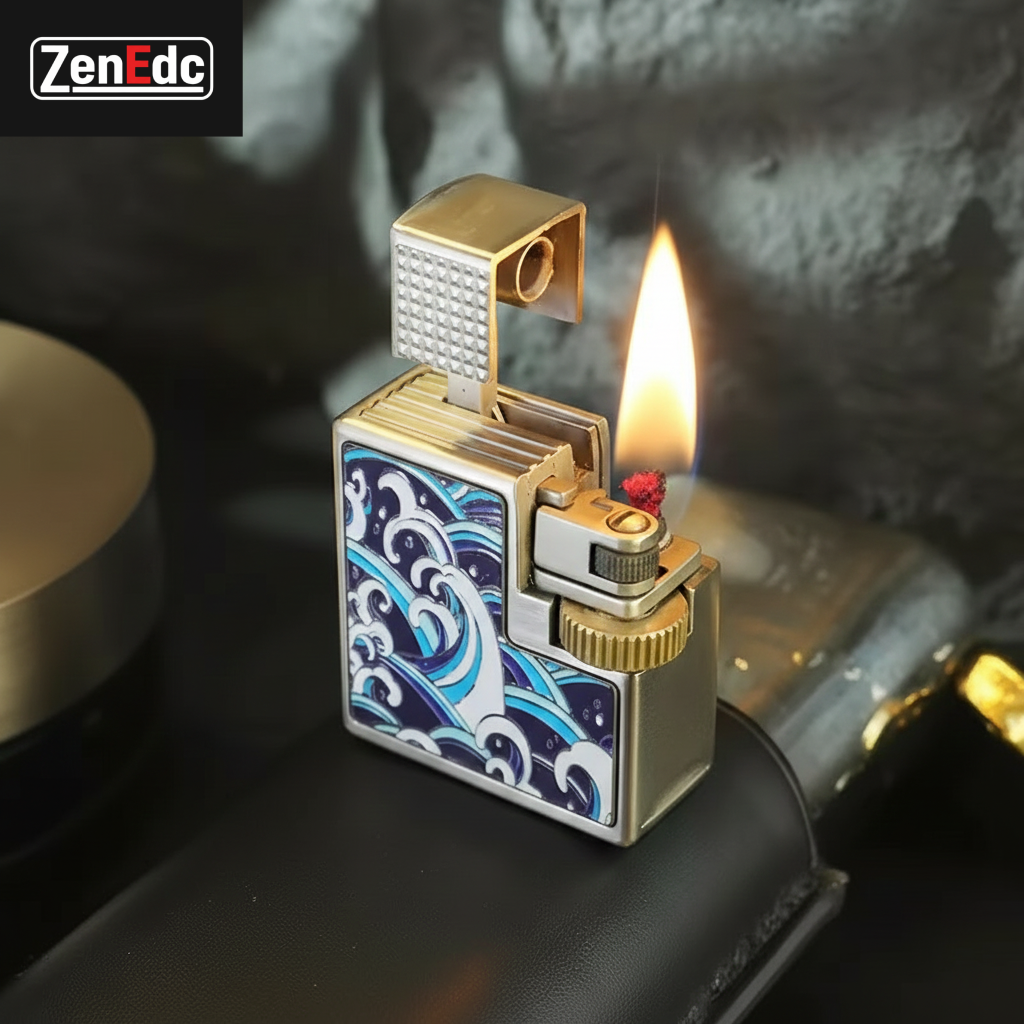 Vintage Ocean Wave Lighter