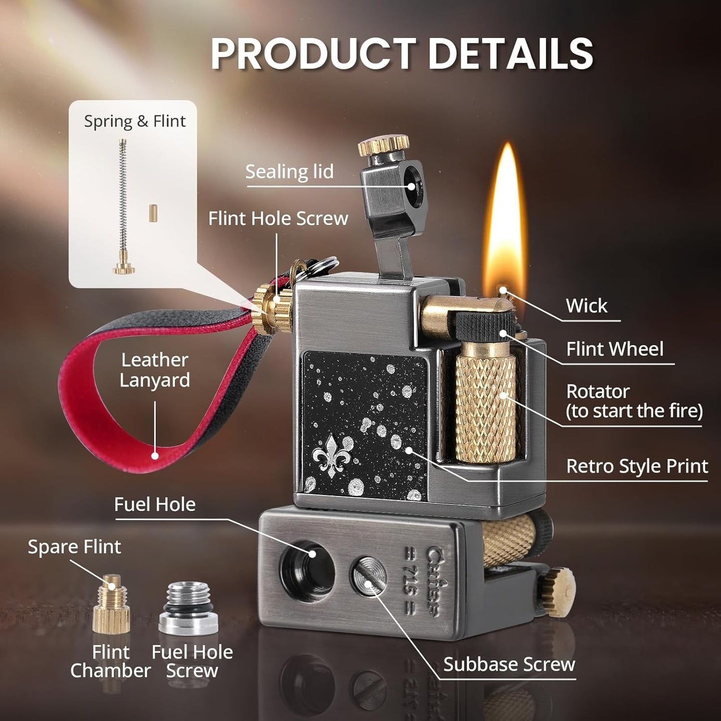 Vintage Pocket Lighter